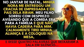 A HISTÓRIA REAL DESTA AVÓ👵Meu filho viu roubarem meu lugar, então levantei e tomei tudo de volta...