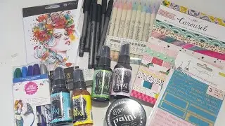 Craft Haul January 2018  // craftelier // Art from the heart // Ali express . com