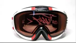 Carrera Steel Goggle: White Race : ARTECHSKI.com : 2009 Model Year