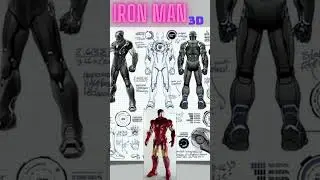 Iron man suit 3d parts  #solidworks #3d #cad