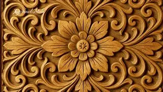 &ldquo;Most Beautiful Teak Wood Carving Design | Segun Wood Art | Handmade Pattern Work&rdquo;