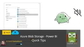 Azure Blob Storage and Power BI - Quick Tips