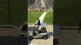 I Don't Think That's How You Enter A Golf Cart #gta5 #gtav #gtaonline - DarkViperAU