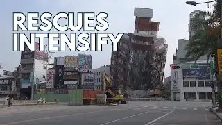 Taiwan Quake: Over 1,000 Injured, Rescue Ops Intensify