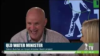QLD Water Minister, Glenn Butcher joins us live on Beef TV