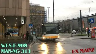 (SOUND) WES-F-908 MAN-NG 313 Faltraco Omnibusb. [EX Mainz/Sehr Br&uuml;lliger Sound!] by BusFreak11