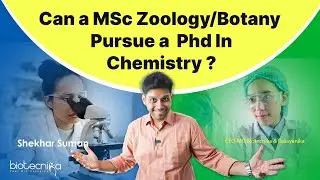 Can Msc Zoology / Botany Pursue PhD In Chemistry?