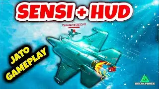 Aprendi a VOAR com o JATO usando essa SENSI no Delta Force Mobile 🔥✈️