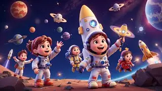 Sing Along SPACE EXPLORERS SONG for KIDS | Fun Learning with Aliens!