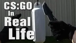 CSGO HuntsmanTactical Fixed Blade Knife With Sheath