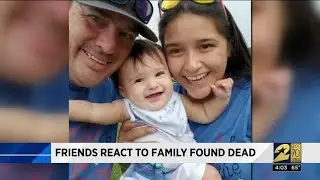 Friends react to family of 5 found dead
