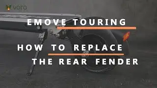 Как заменить заднее крыло &mdash; Emove Touring