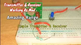 simple transmitter and receiver circuit #transmitter #fmtransmitter #zeroelectronics