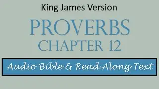 Proverbs 12 | KJV DRAMATIZED AUDIO BIBLE WITH TEXT