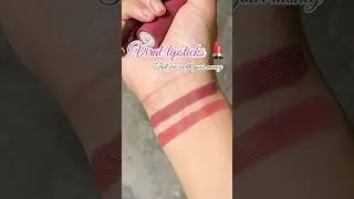 ✨ Best Nude Lipsticks Under ₹200 | Swiss Beauty & Mars Swatch #lipstick #viral #review #makeup