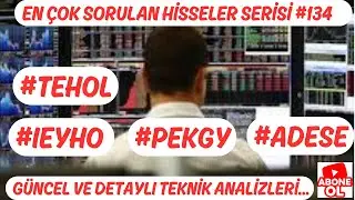 #PEKGY #ADESE #IEYHO #TEHOL  EN &Ccedil;OK SORULAN HİSSELER SERİSİ #134
