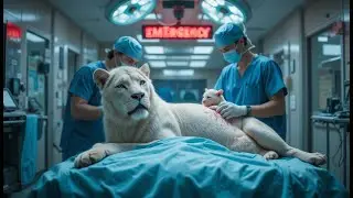 Emergency C-Section: Lioness Risks Her Life to Save Her Cubs | Real-Life Wildlife Rescue Story