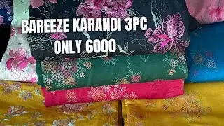🔥 Bareeze Winter Karandi | Premium Quality @ Just 6000 | New Winter Collection 2025 🔥