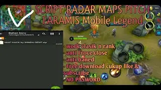 Script Radar Maps Terbaru patch Faramis Mobile Legend