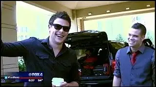 Cast of Glee in Dallas 2009