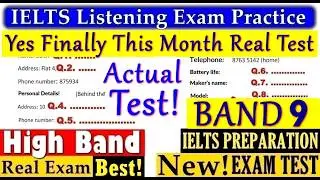 IELTS LISTENING PRACTICE TEST 2026 WITH ANSWERS | 21.02.2026