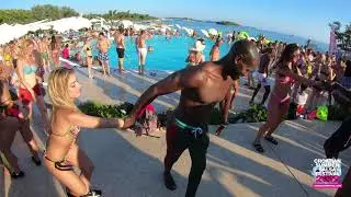 Bruno & Rebecca - salsa social dancing @ AMARIN BEACH PARTY, CSSF19