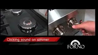 Adjustment when burners clicks at minimum setting - Common for all models
