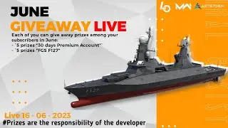 【Modern Warships】June Giveaway FGS F 127 Live🔴
