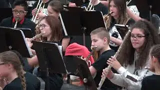 CVMS Beginning Band - Mozart Serenade Dance