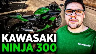 COMPREI UMA KAWASAKI NINJA 300!