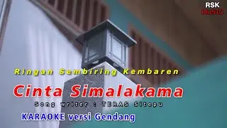 Karaoke versi gendang - cinta simalakama - nada cewek