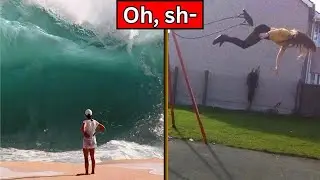 Photos Taken Literally One Second Before Disaster