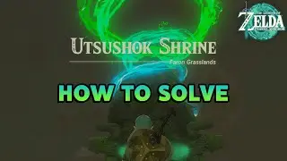 How to solve Utsushok Shrine (Faron Grasslands) All Treasures - The Legend of Zelda (TotK)