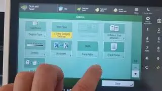 How to change scan settings back to default and turn on skip blank pages as default