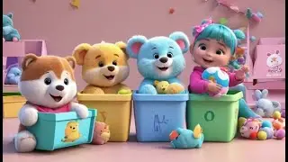 Clean Up Crew Cheer | Fun Clean-Up Song for Kids | Nursery Rhymes in English
