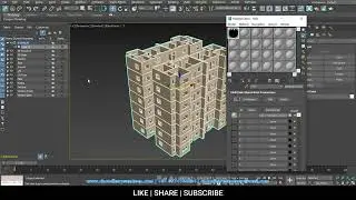 3ds max, Exterior Design, Part - 1, Import and Material | Tutorials