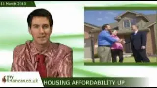 Housing affordability up