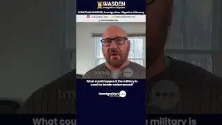 What could happen if the military is used for border enforcement? #birthrightcitizenship
