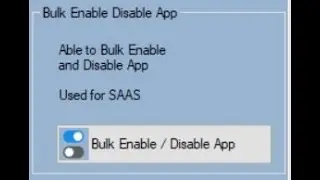 iViva Helper - Bulk enable / disable app - User guide