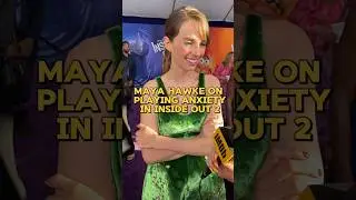 Maya Hawke on playing Anxiety in Inside Out 2 #insideout2 #imdb #imdbpartner