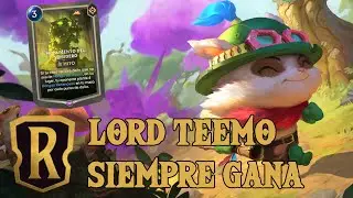 🍄 Mazo con Padre Teemo | Estandar | Nah los hongos siempre meta | LoR