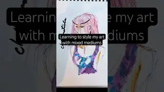 #art #drawingprocess #artchallenge #drawing #mixedmedia