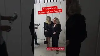A simpatia da atriz Arlete Salles, filho e neto