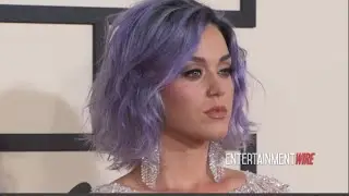 Katy Perry arrives at The 57th Annual GRAMMY Awards Red Carpet