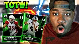 LOOKING FOR TOTW DEREK CARR & TYRANN MATHIEU!!  Madden 18 Ultimate Team Pack Opening