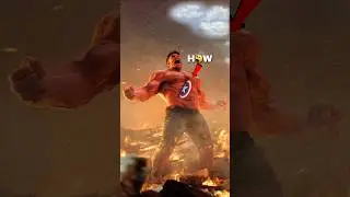How Captain America Defeated the Red Hulk || #shorts
