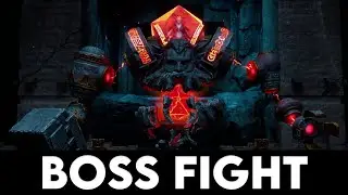 ABYSSUS ALPHA - MIPHINA, THE GOLEMANCER - Boss Fight [4K]