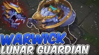 Lunar Guardian Warwick New Skin Full Gameplay - New Warwick Lunar Guardian Skin - League of Legends