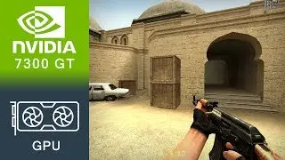 Counter-Strike Source Gameplay GeForce 7300 GT