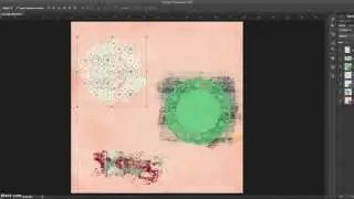 5 Minute Digital Scrapbooking Tutorials by Traci Reed - Masking Digital Paint